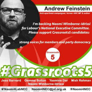 Andrew Feinstein endorsement for Grassroots5